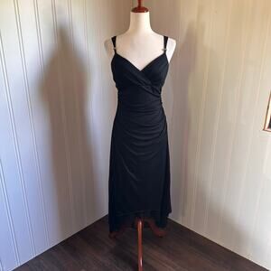 Vintage Y2K Dark Fairy Babydoll Midi Dress L